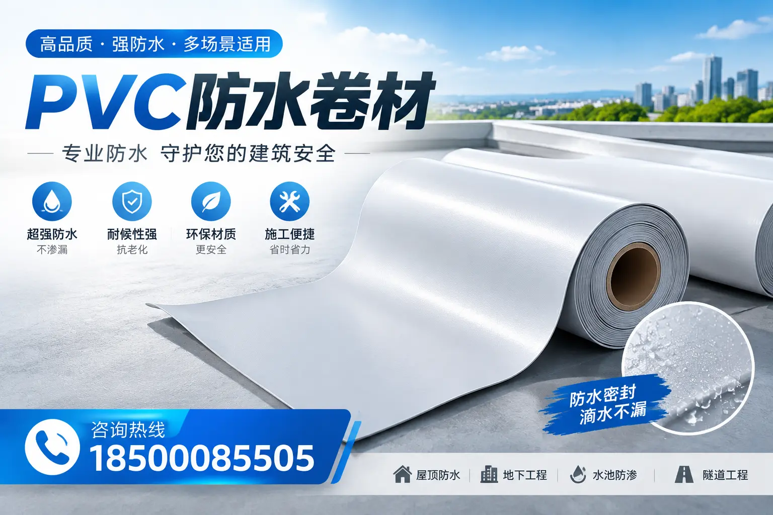 PVC防水卷材的市场竞争分析，资阳品牌选择参考